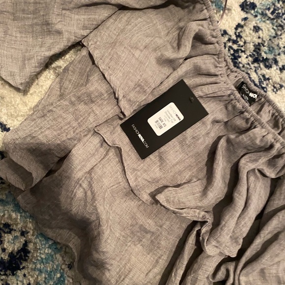 Ruffled crop top - Picture 4 of 4